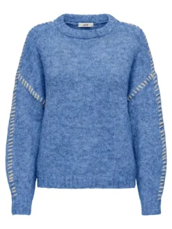 Zoey Life Stitch Striktrøje, Ebb and Flow, M