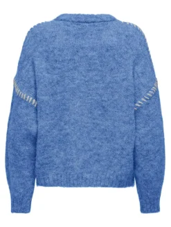 Zoey Life Stitch Striktrøje, Ebb and Flow, M