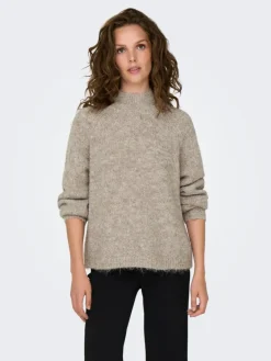 Zoey Life Striktrøje, Chateau Gray Melange, L