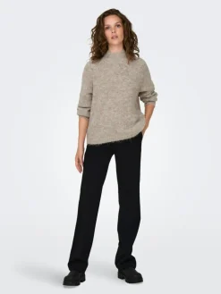 Zoey Life Striktrøje, Chateau Gray Melange, L