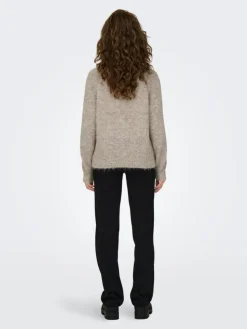 Zoey Life Striktrøje, Chateau Gray Melange, L