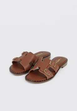 Zola Sandaler, Cognac, 38